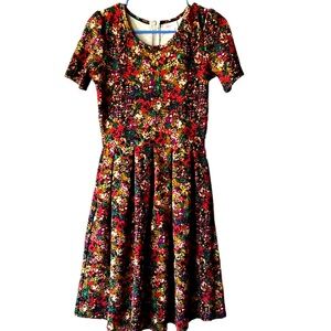 LuLaRoe Amelia Floral Pocket Dress